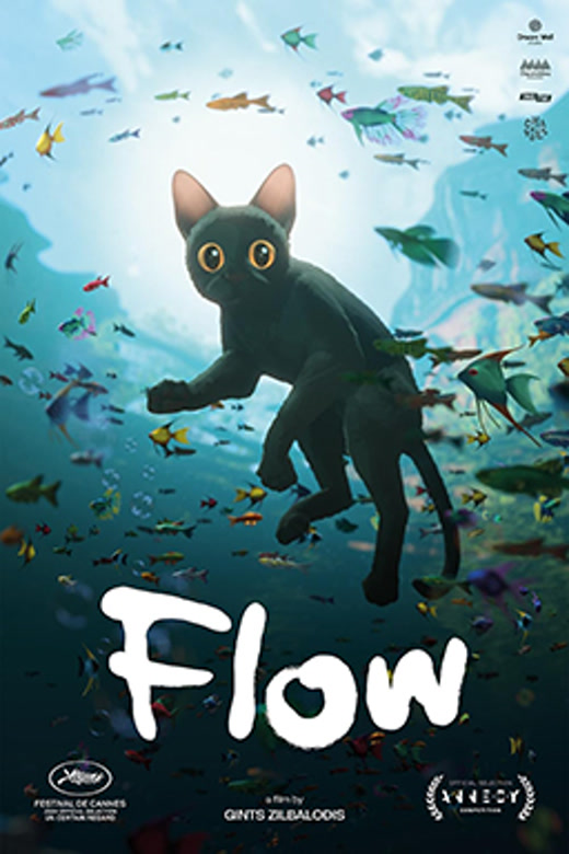 猫猫的奇幻漂流 Flow poster