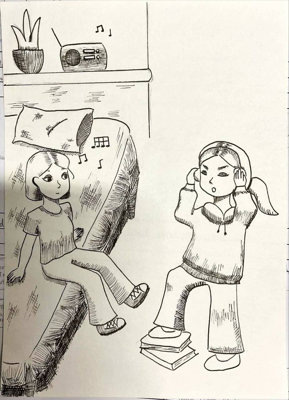 房間衝突 — 音樂太吵